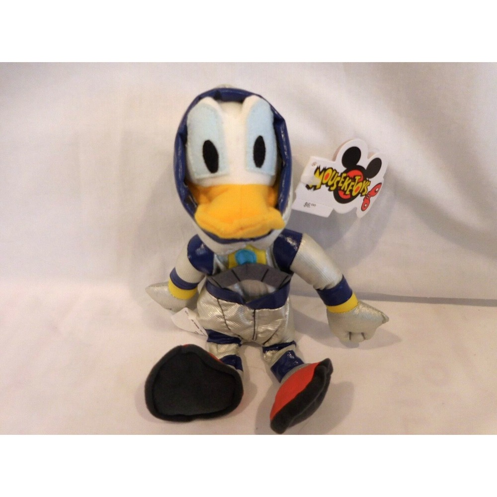 Disney SPACE DONALD DUCK PLUSH BEANIE New w/ Tags RETIRED